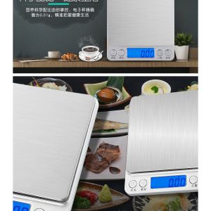 Digital Scales 0.01g 1000g 2000g High Accuracy Electronic Kitchen Cooking Food Weight Baking Jewelry Penimbang Timbang