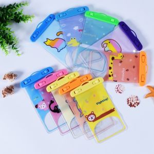 Case HP Waterproof Sarung HP Anti Air Karakter Lucu Free Tali Gantung AH068 - LPM