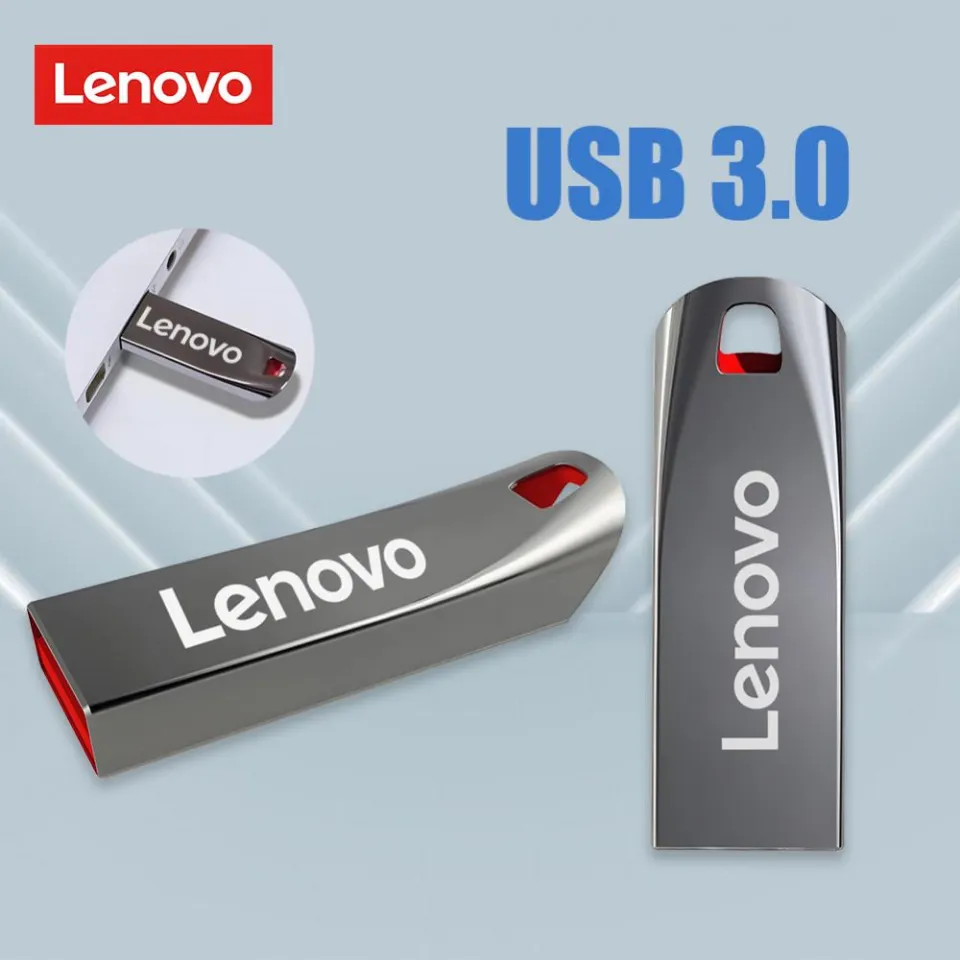 Lenovo 2Tb Flash Drives High Speed Metal Pendrive 1Tb 512Gb