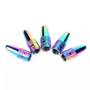 SAZ92 Color Plating Multicolour Road Bike Dust Covers Mountain Bike Presta Valves Tyre Air Caps Valve Cap Cycling Accessories