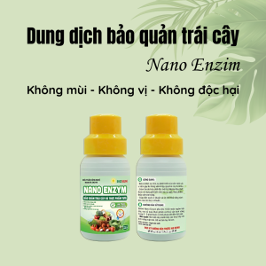 Dung Dịch Bảo Quản Thực Phẩm Nano Enzym Biosun 500ml - Giữ Rau Củ Quả Thịt Cá Tươi Lâu An Toàn