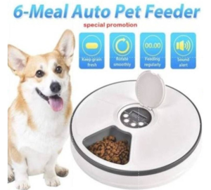 💖READY STOCK💖Automatic Pet Feeder Food Dispenser for Dogs Cats &Small Animal Features Distribution Alarms Programmed