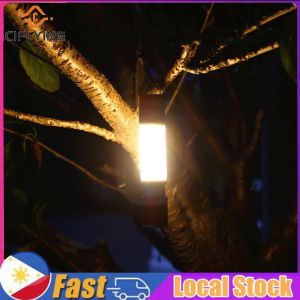 【Arrive In 1-3 Days】 Bright and Portable LED Camping Lantern USB Rechargeable Flashlight for Camping Hiking and Emergency Use