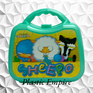 UniGlobal High Quality Sheepo Lunch Box Lunch Kit Easy to Carry Lunch Box Children Friendly With Handle
