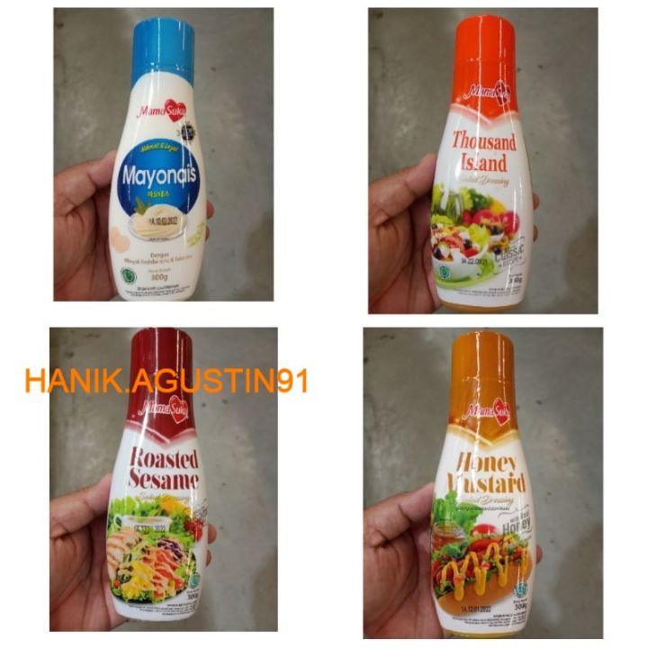 Mama Suka Mamasuka Salad Dressing Mayonais 300 Gr Thousand island ...