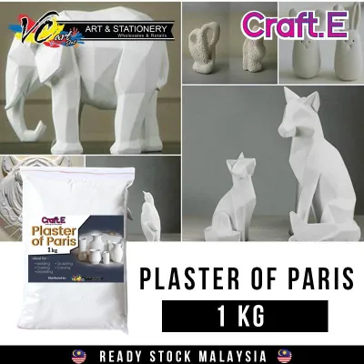 Craft. E Sculpturing Plaster of Paris (Non-toxic) - Gypsum plaster - 1kg