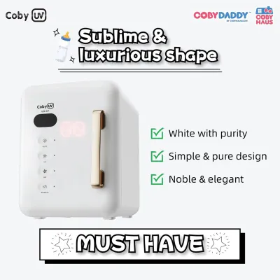 COBY UV Double Protection UV LED Sterilizer V5 ( 2 Year Warranty )(White/Pink/Blue/Green)