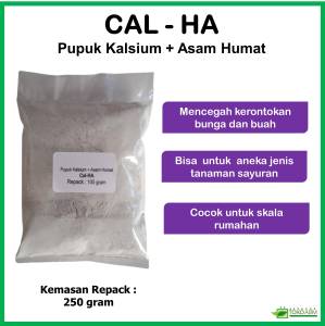 Pupuk Kalsium Plus Asam Humat Cal HA Kemasan Repack 250 gram