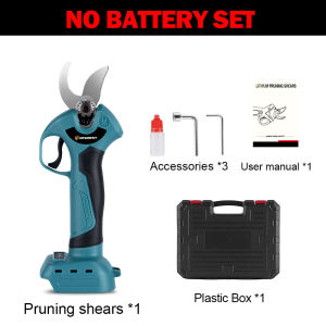 Brushless Electric Pruner Shear 4 Gears Efficient Rechargeable Efficient Fruit Tree Bonsai Pruning Cutter For Makita 18V Battery