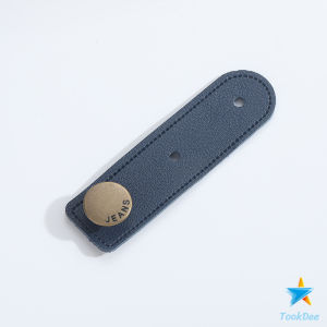 Tookdee กระดุมขยายเอวกางเกงยีนส์ 1ชิ้น กระดุมขยายเอว ปุ่มหนัง jeans buttons