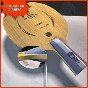 LOKI K5 Pro Carbon Ping Pong Paddle​ Fast Spinny 5W2C Inner Outer Carbon Blade Table Tennis Blade Designed for Advanced Players2026