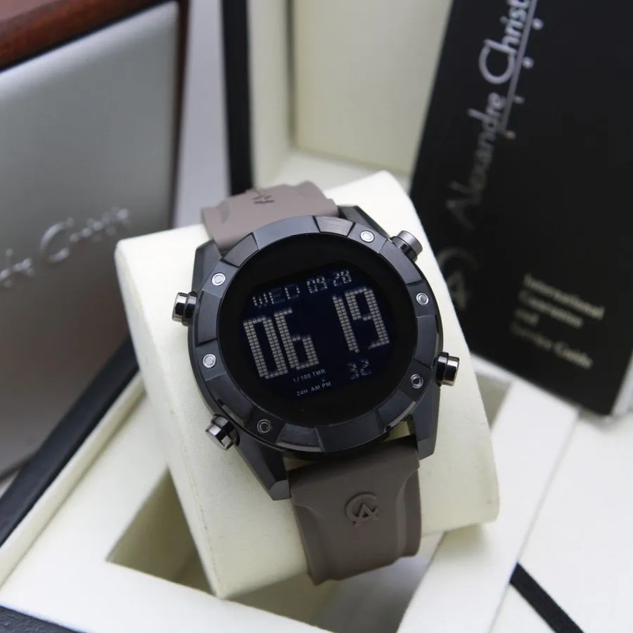 Alexandre christie digital discount watch