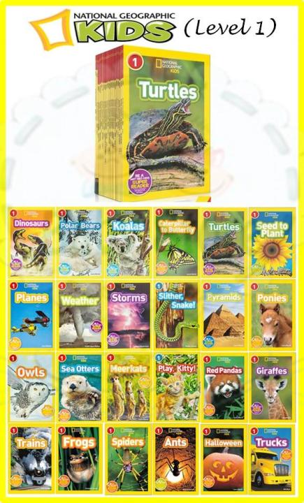 National Geographic Kids Readers Level 1 (25 Book set) | Lazada