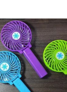Kipas Angin Tangan Portable Lipat Handy Mini Usb Fan Warna POLOS Travel