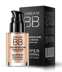 BIOAQUA Super Wearing BB Cream Concealer Long Lasting No Makeup Waterproof Moisturizing Brighten Foundation Natural Beauty 30ml