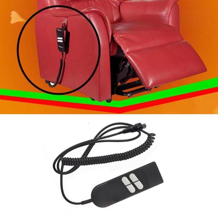 Electric Sofa Manual Hand Controller 4 Button 5 Pins Hand Switches ...