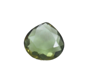 Natural Uruguay Green Amethyst 16.85 Cts. Pear Cut Eye Clean Grade Loose Gemstone