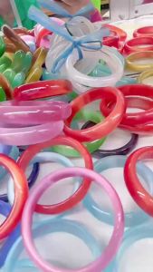 {loại1} Vòng ngọc liền đá mắt mèo bản 9mm hot trend Kami trang sức sỉ
