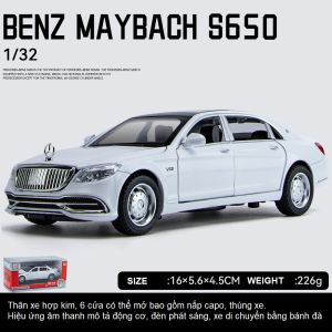 Xe Mô Hình Hợp Kim Mercedes Benz Maybach S650 tỉ lệ 1:32