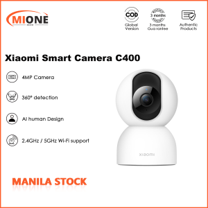 Xiaomi Smart Camera C400 Smart Home WiFi 360° Rotation 4MP Night Vision AI Human Detection Support 2.4GHz / 5GHz Wi-Fi