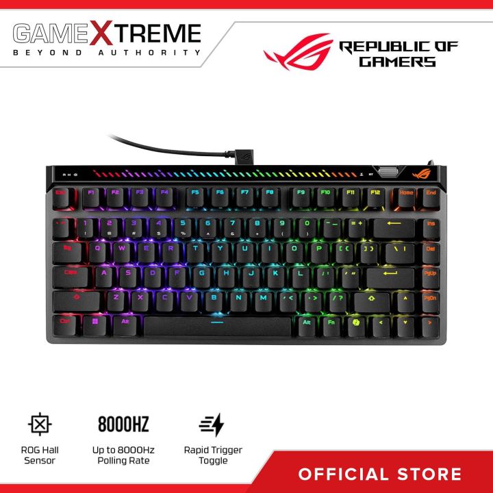 ASUS ROG M705 ROG FALCHION ACE 75HE HFXV2 Gaming Keyboard (Black) (PBT ...