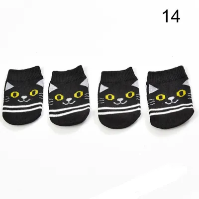 JINSONGAAA 4Pcs High Quality Non-Slip Furniture Home Decor Chair Leg Covers Knitting Sock Table Foot Socks Floor Protectors