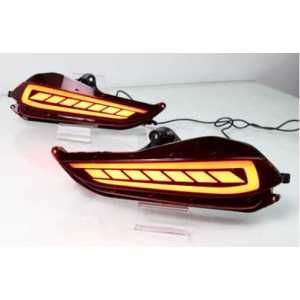 [ 2PCS ] TOYOTA VIOS YARIS 2018 - 2023 ARROW LED REAR BUMPER REFLECTOR TAIL LAMP BRAKE LIGHT