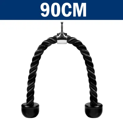 RakanKu MALAYSIA Gym Tricep Rope Cable Attachment Heavy Duty Braided Pulley Nylon Core Strength Workout Extension Aksesoris Gym Tali Trisep 三头肌绳
