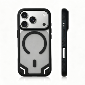 Armor Mecha Style c Phone Case For iPhone 18Pro 17Pro 17Pro Max For Magsafe Anti-Slip Bumper Matte Shockproof Hard Cover