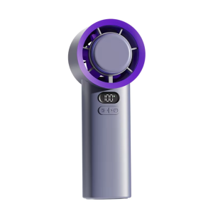 O.SHINE M57 High-Speed Rechargeable Handheld Cooling Fan with LED Display and Type-C Charging