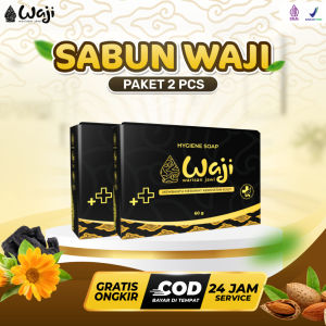 SABUN WAJI 2PCS - Sabun Serbaguna Antibakteri Antijamur Bantu Atasi Kulit Gatal Gatal Iritasi Biduran Eksim Scabis Scabies Jerawat