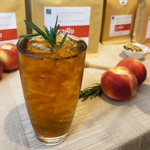 ชาพีช 250g ชาพีชเย็น ชาพีชน้ำผึ้งมะนาว | Peach Tea ชาตราแมวอ้วน