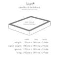 KUN 8 Colors Premium Fitted Bed Sheet Series 1 (Single / Super Single / Queen / King). 