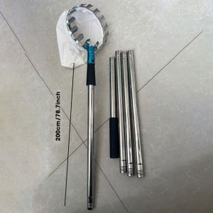 ⭐️【Local warehouse+COD】⭐2m Garden Basket Fruit Picker Head With Telescopic Extendable Pole Fruit Picking Harvester Non-Slip Grip Handle High Altitude