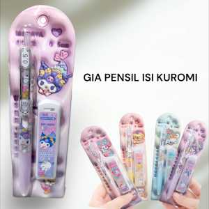 FREE ISI PENSIL + PENSIL MEKANIK PENCIL 0.5mm MOTIF GAME KARAKTER GENSHIN IMPACT LUCU ALAT TULIS PERLENGKAPAN SEKOLAH ATS ATK KANTOR  MSS