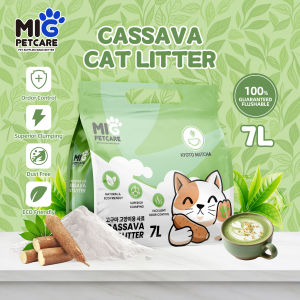MIG PETCARE Ultra Premium Cassava Cat Litter 7L