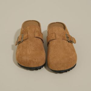 Free Shipping Inner Height Increase 5Cm~New Spring And Autumn WomenS Closed-Toe Slip-On Sandals For Outdoor Wear