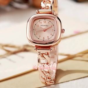New square womens watch female model ins Niche high-end stylish and elegant womens watch