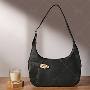 Kroche - Livy Tas Bahu Wanita Shoulder Bag Wanita Hand Bag Wanita Tas Selempang Wanita Import Tas Wanita Terbaru 2025 Lock With Zipper Gaya Kekinian