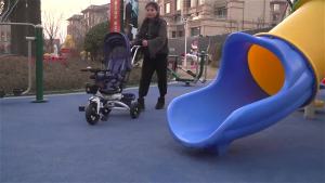 Childrens Tricycle Can Sit and Lie Foldable 1-3-6 Baby Bicycle Two-Way Lightweight Baby Trolley