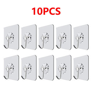 TLE 5pcs Strong Adhesive Seamless Sticky Wall Hook Nail Mounting Rack Screw Rod Non Marking Screw Stickers Wall Picture Hook Kits