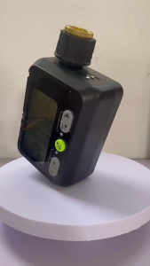 Garden Irrigation Timer with Manual and Automatic Setting ABS Weatherproof Design for Efficient Yard Watering Management