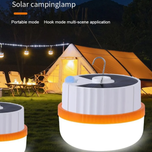 Outdoor Portable Solar Tent Light Emergency Retractable Stall Light Special Camping Tent