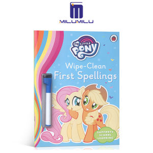My Little Pony - Wipe-Clean First Spellings Paperback by My Little Pony Original English books