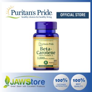 Puritans Pride Beta-Carotene 10000 IU / 100 Softgels / Item #001520