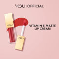 YOU The Gold One Rouge Velvet Matte Lip Cream. 
