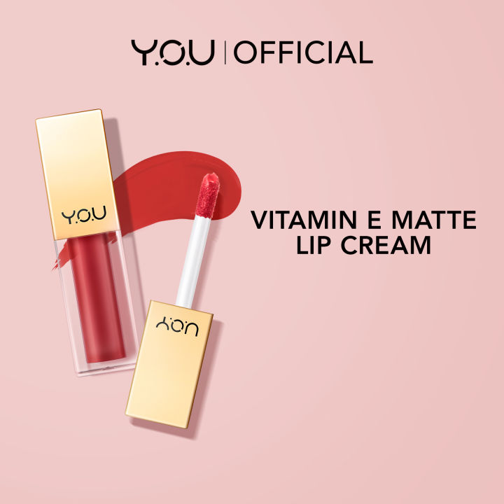 YOU The Gold One Rouge Velvet Matte Lip Cream