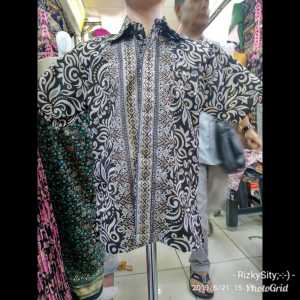 Terbaru Kemeja Batik Anak Keren Lengan Pendek Batik Katun Prada Premium Wisuda Kondangan 2023