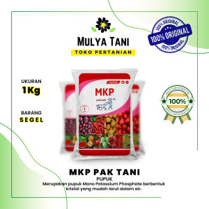 Pupuk Penyubur Memperbesar Buah MKP Pak Tani 1 KG Original Kemasan Pabrik