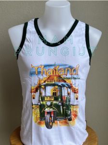 เสื้อกล้าม สกรีนลายตุ๊กๆ1 คัน